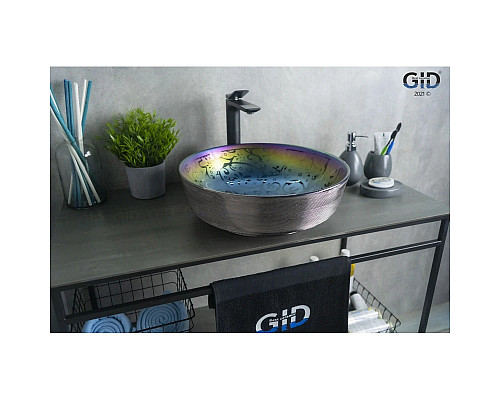 Santeh-Crystal.ru: Раковина 41х41 см GID LuxeLine D1315h107 Заказать Раковина 41х41 см GID LuxeLine D1315h107 в магазине сантехники Santeh-Crystal.ru