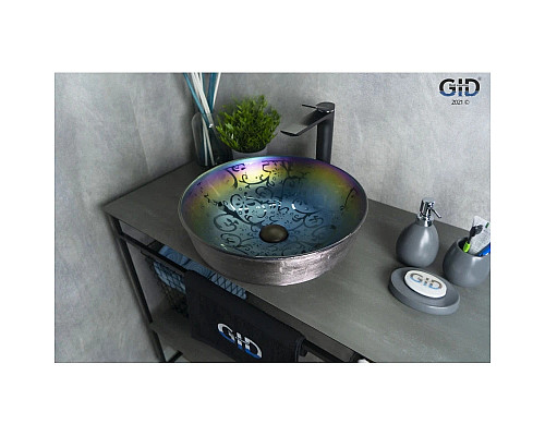 Santeh-Crystal.ru: Раковина 41х41 см GID LuxeLine D1315h107 Заказать Раковина 41х41 см GID LuxeLine D1315h107 в магазине сантехники Santeh-Crystal.ru