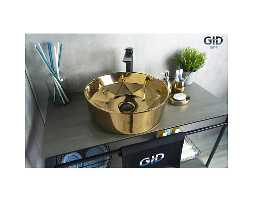 Santeh-Crystal.ru: Раковина 40х40 см GID LuxeLine D1342h015 Приобрести Раковина 40х40 см GID LuxeLine D1342h015 в магазине сантехники Santeh-Crystal.ru
