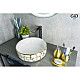 Купить Раковина 36х36 см GID LuxeLine D1357h018 в магазине сантехники Santeh-Crystal.ru