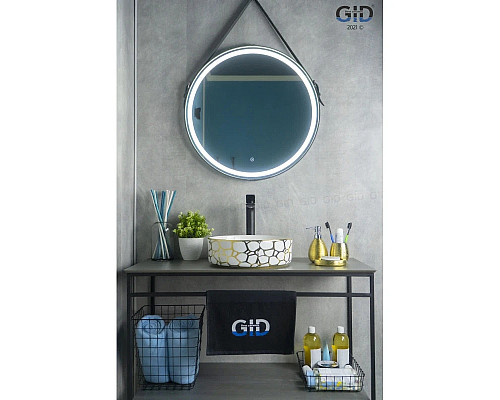 Купить Раковина 36х36 см GID LuxeLine D1357h018 в магазине сантехники Santeh-Crystal.ru