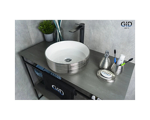 Заказать Раковина 36х36 см GID LuxeLine D1357h131 в магазине сантехники Santeh-Crystal.ru
