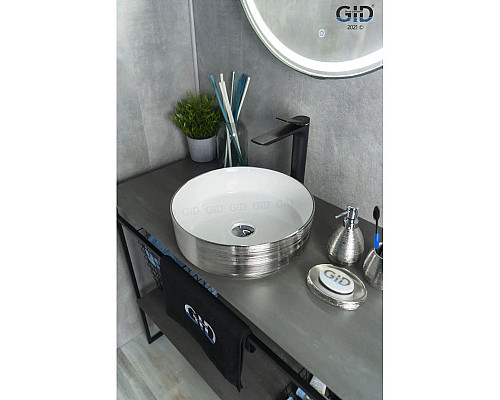 Заказать Раковина 36х36 см GID LuxeLine D1357h131 в магазине сантехники Santeh-Crystal.ru