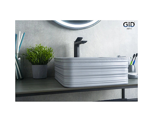 Заказать Раковина 38х38 см GID LuxeLine GM965 в магазине сантехники Santeh-Crystal.ru