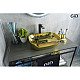 Купить Раковина 45,5х32 см GID Color Edition Nc424 в магазине сантехники Santeh-Crystal.ru
