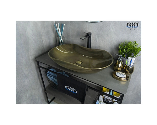 Santeh-Crystal.ru: Раковина 66,5х41 см GID Color Edition Nc9175b Заказать Раковина 66,5х41 см GID Color Edition Nc9175b в магазине сантехники Santeh-Crystal.ru