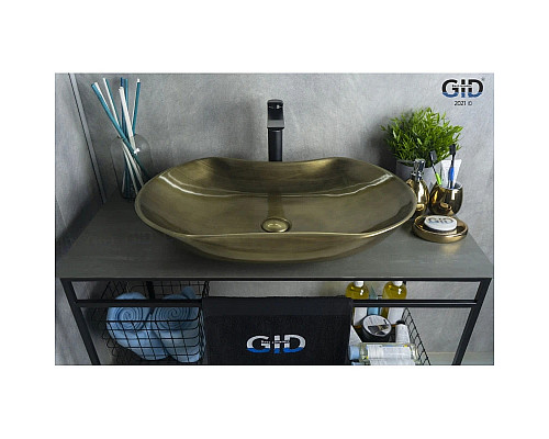 Santeh-Crystal.ru: Раковина 66,5х41 см GID Color Edition Nc9175b Заказать Раковина 66,5х41 см GID Color Edition Nc9175b в магазине сантехники Santeh-Crystal.ru