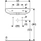 Заказать Раковина 65х55 см Geberit Renova Comfort 258567000 в магазине сантехники Santeh-Crystal.ru