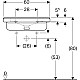 Заказать Раковина 60х55 см Geberit Renova Comfort Square 128662000 в магазине сантехники Santeh-Crystal.ru