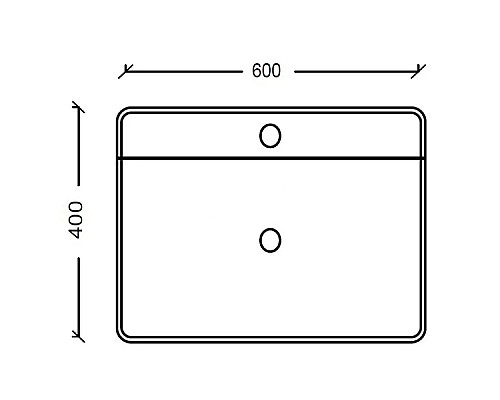 Купить Раковина 60х40 см Boheme NeoArt 818 в магазине сантехники Santeh-Crystal.ru