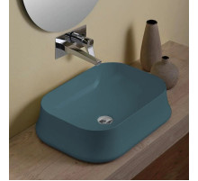 Раковина 60x42 см Simas Sharp SH08 navy matt