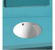 Раковина 42,5x42,5 см Simas Lavabi d'arredo S54 bi