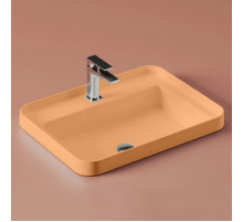 Раковина 60,5x45,5 см Artceram Fuori Scala TFL034 13 00 arancio cammeo x1