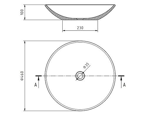 Купить Раковина 46x46 см Migliore Arena 31565 в магазине сантехники Santeh-Crystal.ru