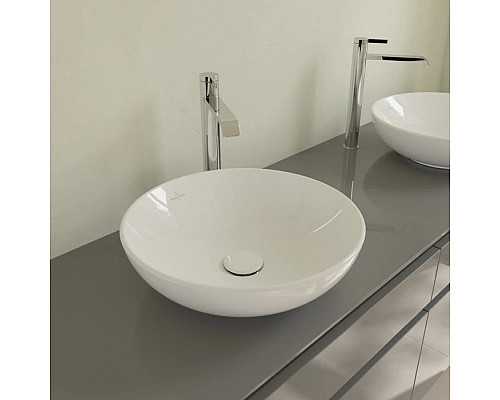 Приобрести Раковина 42х42 см Villeroy & Boch Loop & Friends 4A460001 в магазине сантехники Santeh-Crystal.ru