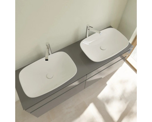 Приобрести Раковина 62х42 см Villeroy & Boch Loop & Friends 4A500001 в магазине сантехники Santeh-Crystal.ru