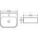 Купить Раковина 49х44,5 см Art&Max AM1620 в магазине сантехники Santeh-Crystal.ru