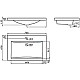 Приобрести Раковина 74,6х47,8 см Art&Max Family AM-LAV-750-MR-A в магазине сантехники Santeh-Crystal.ru