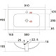 Заказать Раковина 91х46,5 см Art&Max Platino AM7110-90 в магазине сантехники Santeh-Crystal.ru