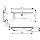 Заказать Раковина 80х45 см Art&Max Verona Push AM-LAV-800-MR-FA в магазине сантехники Santeh-Crystal.ru