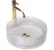 Раковина 35,5х35,5 см Rea Cristal REA-U9670