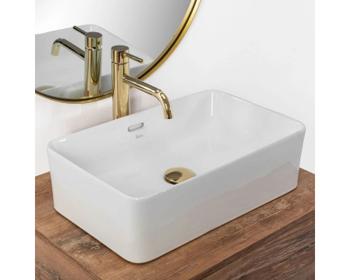 Приобрести Раковина 48,5х30,5 см Rea Berta REA-U5098 в магазине сантехники Santeh-Crystal.ru