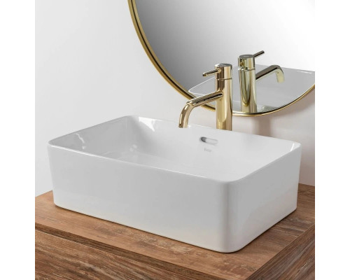 Приобрести Раковина 48,5х30,5 см Rea Berta REA-U5098 в магазине сантехники Santeh-Crystal.ru