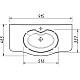 Заказать Раковина 91,5х46,5 см Caprigo Fresco 158-G3090 в магазине сантехники Santeh-Crystal.ru
