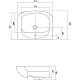 Купить Раковина 61х46 см Акватон Акварель 1WH110195 в магазине сантехники Santeh-Crystal.ru