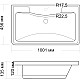 Купить Раковина 100,1х45,6 см Grossman Адель 4627173210263 в магазине сантехники Santeh-Crystal.ru