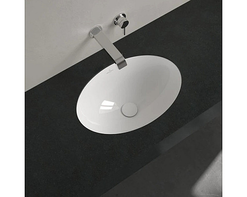 Приобрести Раковина 57х40,5 см Villeroy & Boch Loop & Friends 616120R1 в магазине сантехники Santeh-Crystal.ru