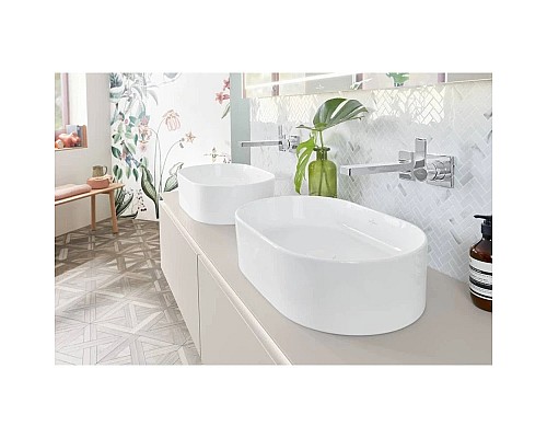 Приобрести Раковина 56х36 см Villeroy & Boch Collaro 4A195601 в магазине сантехники Santeh-Crystal.ru