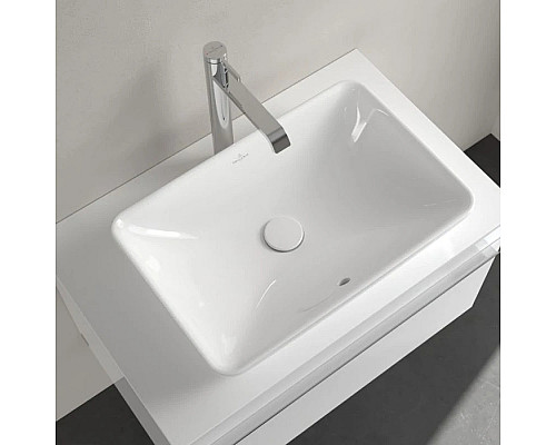 Купить Раковина 55х36 см Villeroy & Boch Venticello 411355R1 в магазине сантехники Santeh-Crystal.ru