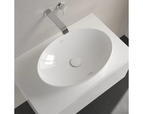 Приобрести Раковина 56х38,5 см Villeroy & Boch Loop & Friends 4A470001 в магазине сантехники Santeh-Crystal.ru