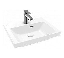 Раковина 50х40 см Villeroy & Boch Subway 3.0 4370FF01