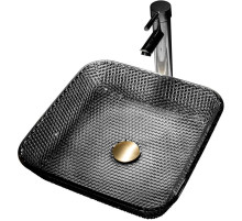 Раковина 39х39 см Abber Glas AK2311B