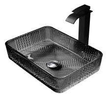 Раковина 46х33 см Abber Glas AK2312B