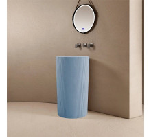 Раковина напольная 50х50 см Abber Stein AS2501Blau