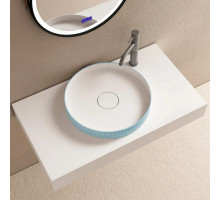 Раковина 40х40 см Abber Stein AS2604Blau