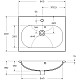 Купить Раковина 60,5х46 см BelBagno Etna BB1923-600 в магазине сантехники Santeh-Crystal.ru