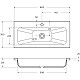 Купить Раковина 80,2х38 см BelBagno Etna BB800/380-LV-MR-ETN в магазине сантехники Santeh-Crystal.ru