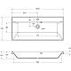 Приобрести Раковина 100х45 см BelBagno Vittoria BB1000/450-LV-ART-AST-NERO в магазине сантехники Santeh-Crystal.ru