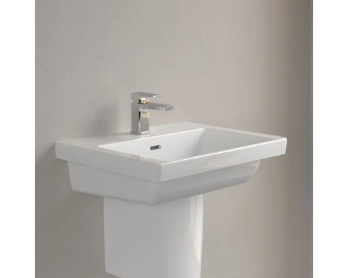 Приобрести Раковина 55х44 см Villeroy & Boch Subway 3.0 4A705501 в магазине сантехники Santeh-Crystal.ru