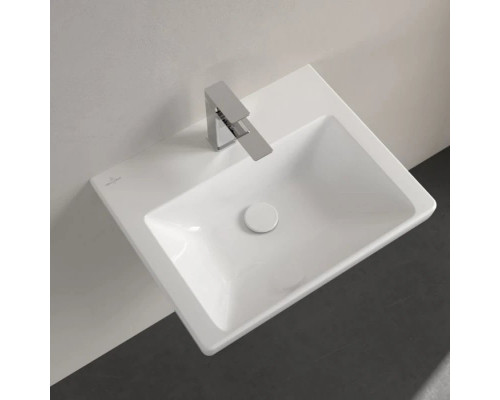 Заказать Раковина 55х44 см Villeroy & Boch Subway 3.0 4A705601 в магазине сантехники Santeh-Crystal.ru