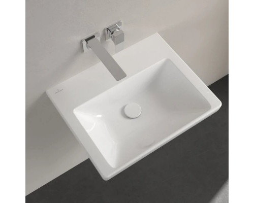 Купить Раковина 55х44 см Villeroy & Boch Subway 3.0 4A705801 в магазине сантехники Santeh-Crystal.ru