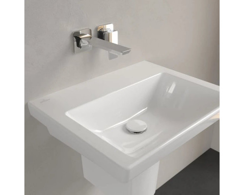 Купить Раковина 55х44 см Villeroy & Boch Subway 3.0 4A705801 в магазине сантехники Santeh-Crystal.ru