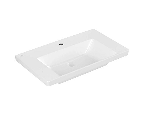 Купить Раковина 80х47 см Villeroy & Boch Subway 3.0 4A708101 в магазине сантехники Santeh-Crystal.ru