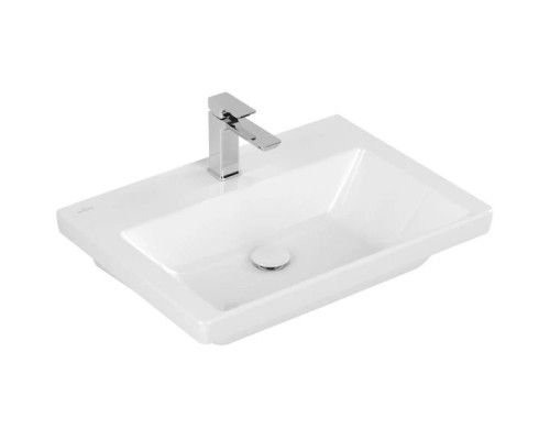 Приобрести Раковина 65х47 см Villeroy & Boch Subway 3.0 4A706601 в магазине сантехники Santeh-Crystal.ru