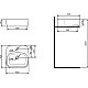 Купить Раковина 42х42 см Акватон Одри 1WH501709 в магазине сантехники Santeh-Crystal.ru