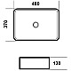 Заказать Раковина 48х37 см Grossman GR-3016BLM в магазине сантехники Santeh-Crystal.ru